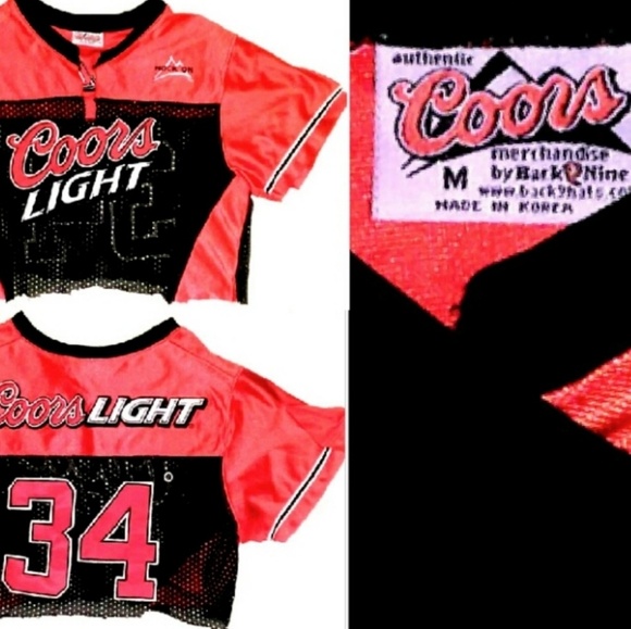 Coors Light Tops Coors Light Authentic Football Jersey Poshmark